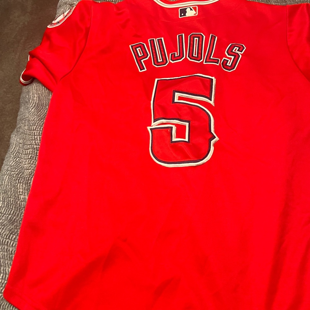 Pujols Anaheim Angels Jersey - Picture 2 of 4